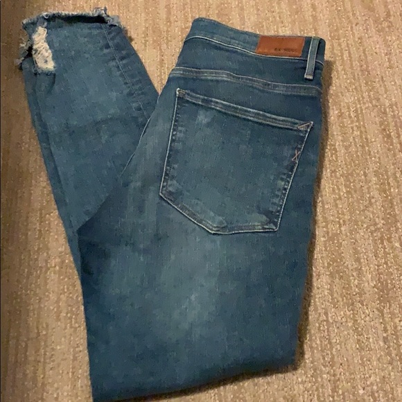 Express ankle high rise jeans
